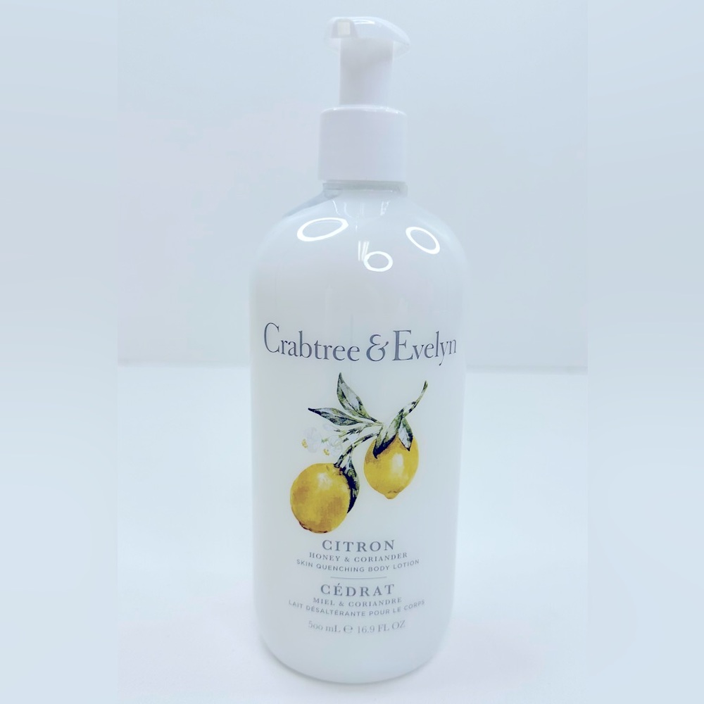 Crabtree and & Evelyn Citron Skin Quenching Body Lotion